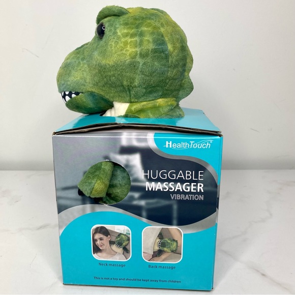 Huggable Neck Back Massager DINOSAUR Relaxation - Picture 3 of 7